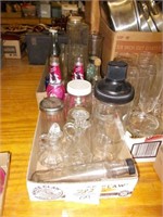 Cruets, Collector Bottles, Pint Jars, Etc.