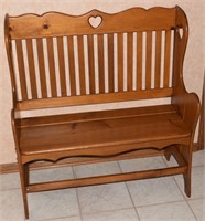 Country Carpenter Marshalltown IA Wooden Bench