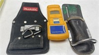 Makita & Leather Tool Belt & zircon stud finder lo