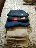 Assorted Size -38, 42, 46 and 48" waist Pants Lot