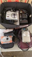 Digital and film camera lot