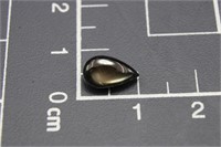 Star Sapphire, 2.4 kt, 8x6 pear, unfinished back