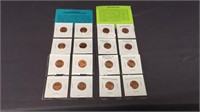 8-2009 Lincoln Cents And 8 Commemorative Medallion