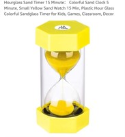 MSRP $9 Hourglass Sand Timer