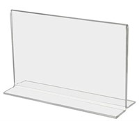 MSRP $18 Set 5 3x5 Acrylic Standing Frames