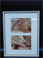 FRAMED PHOTOGRAPHS VINTAGE ANTIQUE