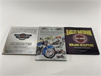 (3) Harley Davidson Motorcycle Books
