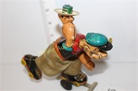 Marx Rollerskating Popeye Tin Wind-up Toy