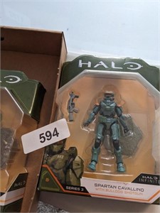 (2) Halo Action Figures