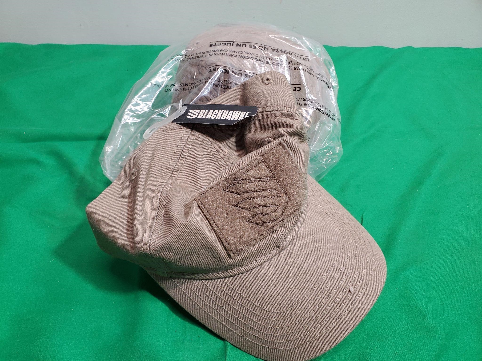 (4) Black Hawk Tactical Caps