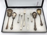 Lot of 9 Sterling Silver  Flatware Pieces