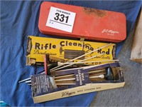Vintage gun cleaning rods/kits