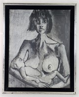 Mother & Child Framed Art
