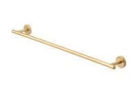 allen + roth Harlow 24-in Gold Wall Towel Bar