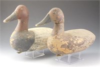 Lot # 3814 - Pair of Canvasback Decoys Hen and