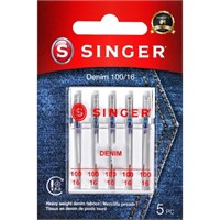 SINGER Size 100/16 Denim Steel Sewing Machine N...