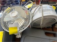 (2) small fans