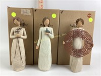 Willow Tree figurines in box - Grateful, Peace &