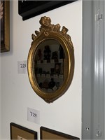 Antique Plaster Mirror