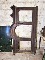 67" Antique Fireplace Mantle Frame For Mirrors