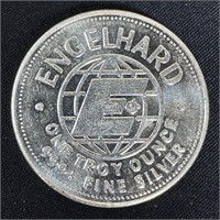 1 oz Fine Silver Round - Engelhard