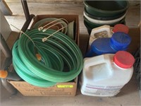 gardening supplies (pots, tools, etc)