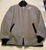 Vintage Grey Wool Jacket, Men's size 44