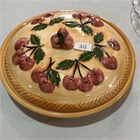Ceramic 12" Covered Pie Plate