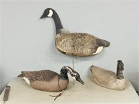 assorted duck decoys