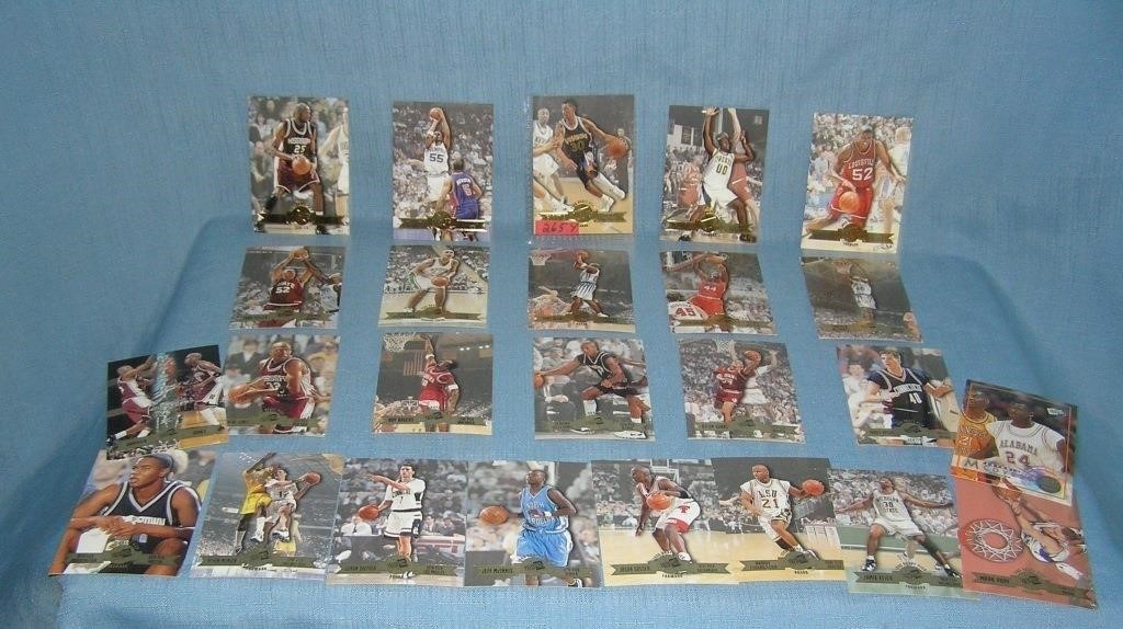 Collection of all rookies basketball all star card