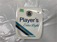Player's Extra Light Advertising plastic Tray