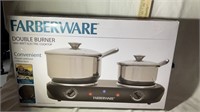 Farberware Double Burner NEW