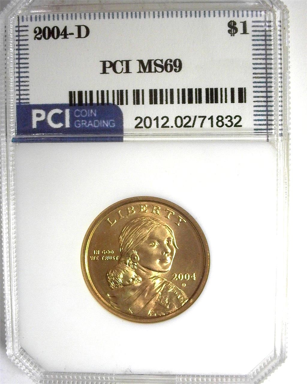 2004-D Sacagawea MS69 LISTS $5800