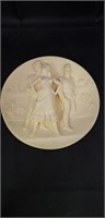 Carmen Opera by Bizet Ivory Alabaster Plate