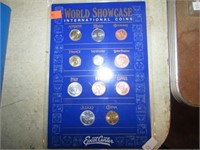 WORLDS SHOWCASE INTERNATIONAL COINS