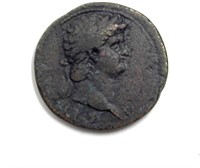 54-68 AD Augusta Cilicia VF AE Nero