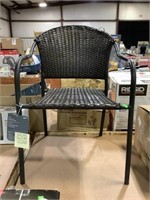 Woven Stack Chair Damaged
