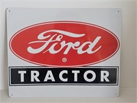 15 X 12" METAL FORD TRACTOR SIGN-(NEW)