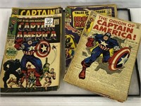 Lot of 27 Older Marvel 12 Cent Comic Books-All