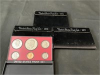 1976-78 US Proof Sets