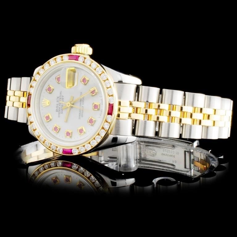 1.00ct Diamond Ladies Rolex DateJust Watch