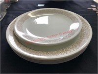 9 Corelle plates