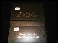 1992, 1997 Silver Proof Sets