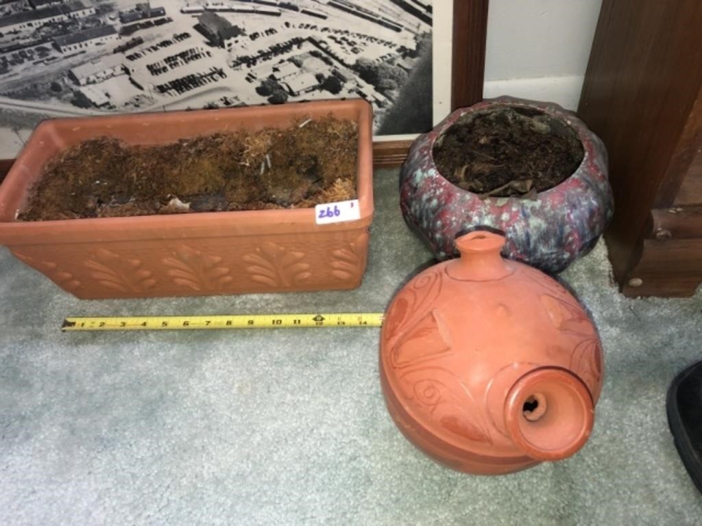 Clay Planters (3)
