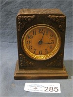 Cast Iron Cased Clock - Western Clock Co.