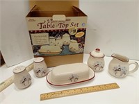 Royal Seasons 6 Piece Table Top Set nib