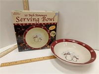 Royal Seasons 10 In. Serving Bowl nib