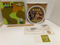 M*A*S*H 4077TH Commemorative Plate in Box