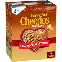 Honey Nut Cheerios Cereal 55 oz (2 Boxes)Missing 1