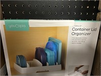 You Copia Container lid organizer